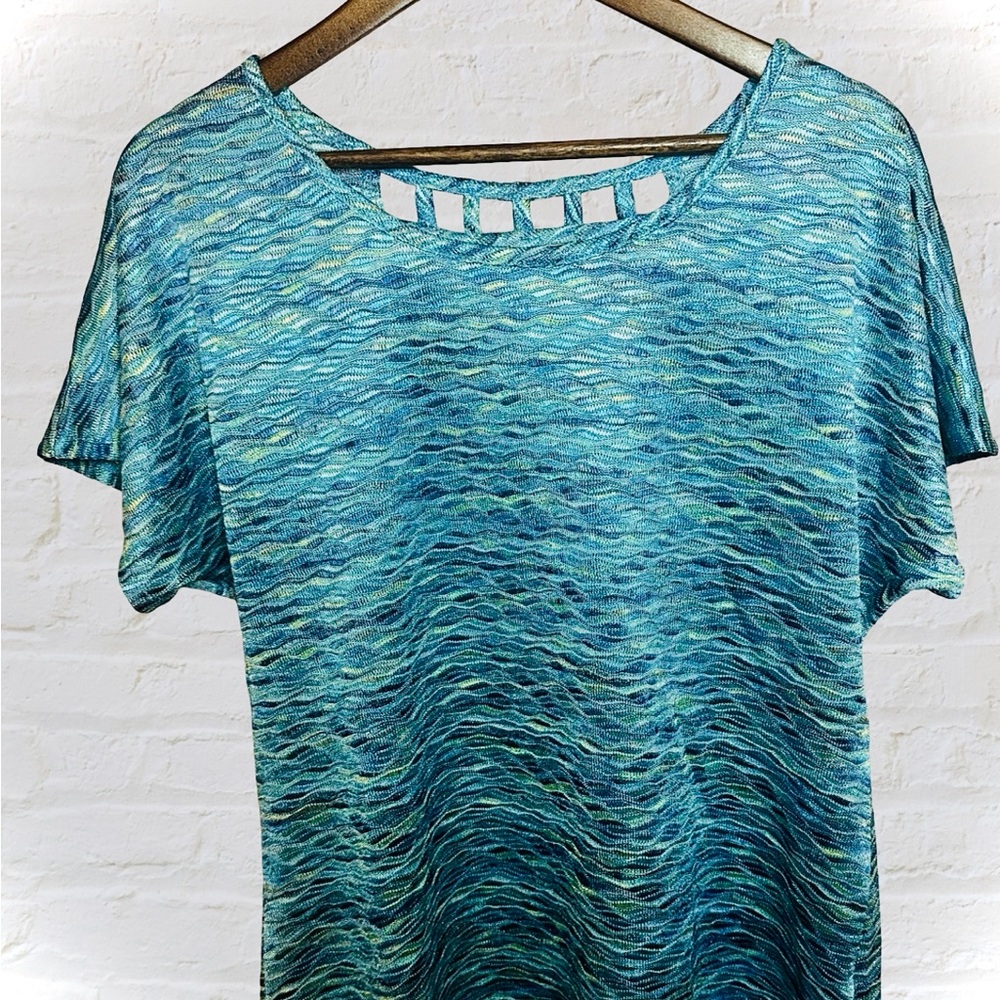 Sami & Jo Blue Graphic Relaxed T-Shirt